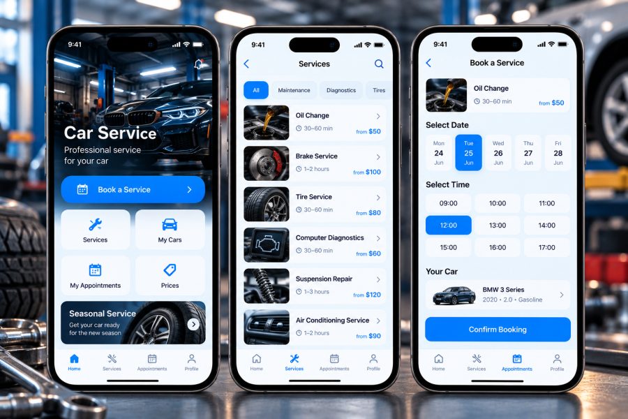 Car Service — Telegram Mini App