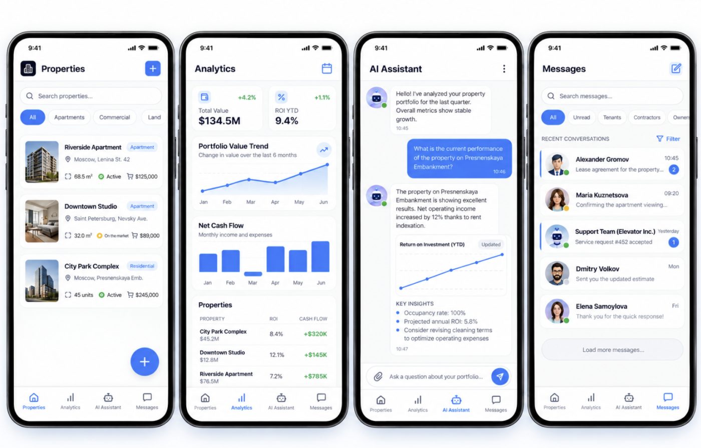 AI-Powered Property Management App