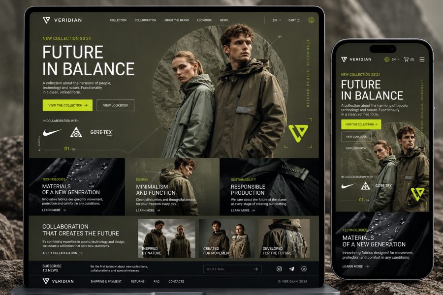 VERIDIAN — Technical Apparel E-commerce