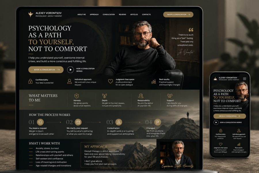 Alexey Vorontsov — Psychologist &amp; Gestalt Therapist